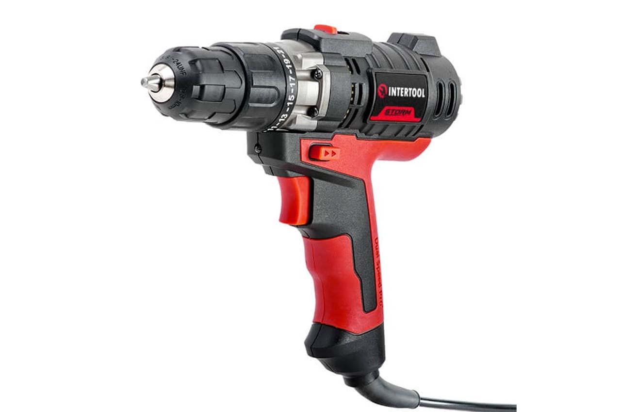 Шуруповерт мережевий Intertool Storm 420 Вт (WT-0104)