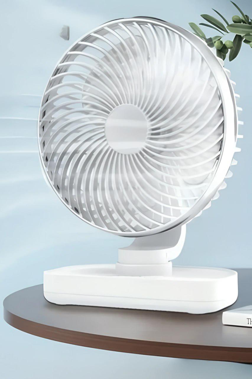 Вентилятор від usb для кемпінгу офісу та будинку MLS6110 Білий (edd02f6f) - фото 5