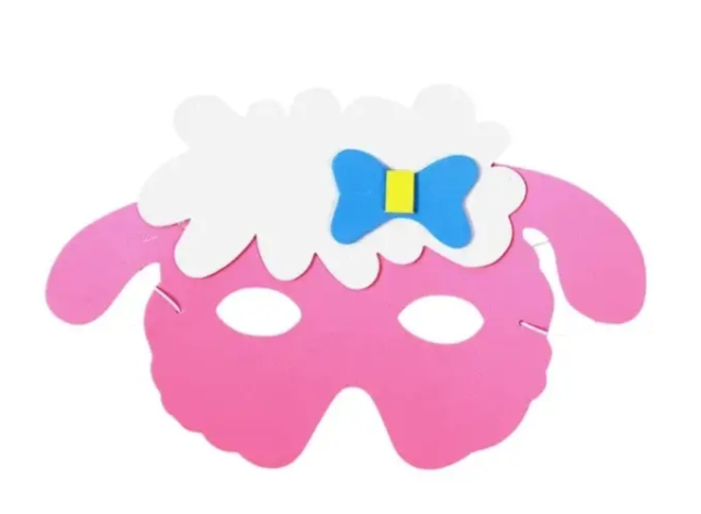 Маска детская Ягненок One size Разноцветный (51025)