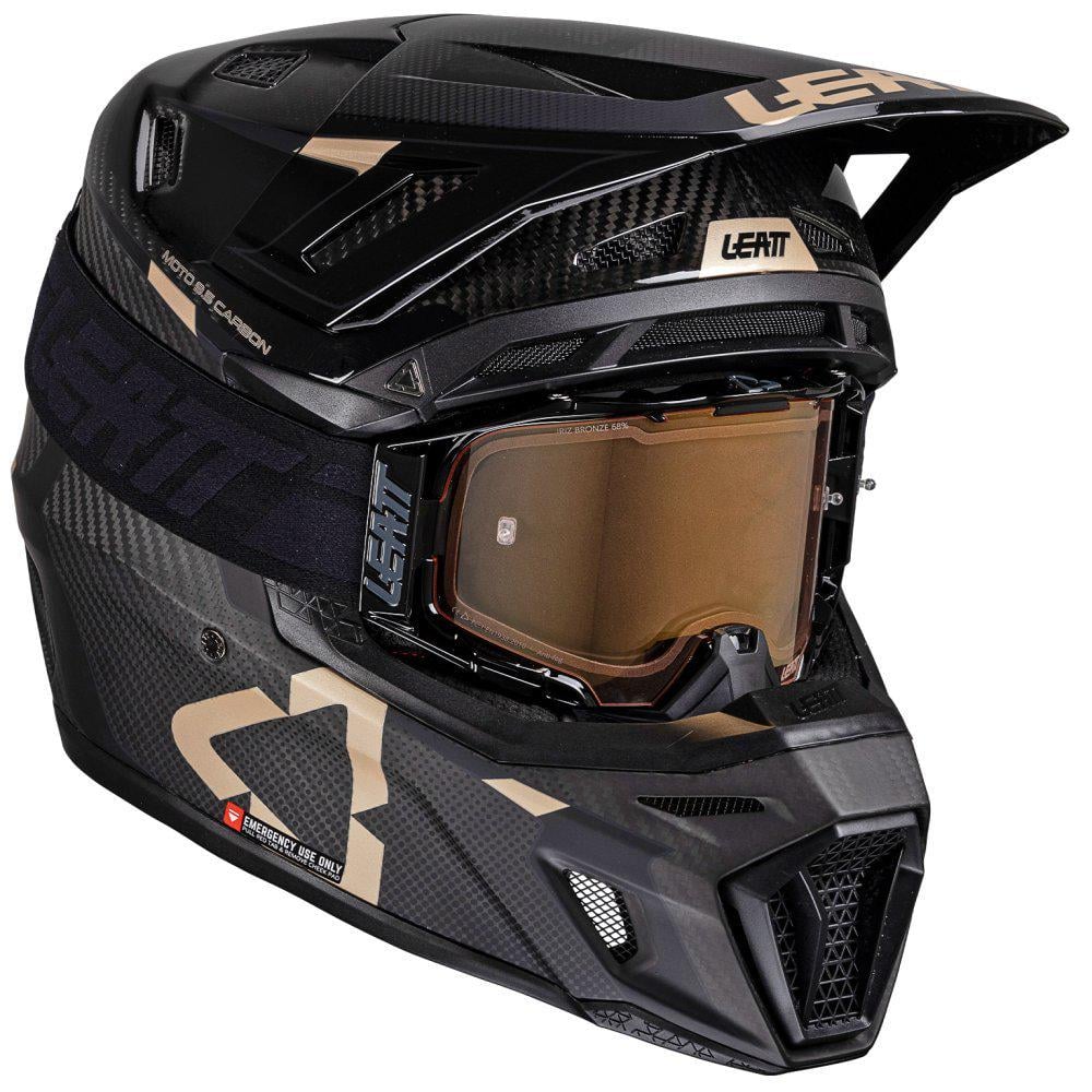 Мотошлем Leatt Moto 9.5 Helmet + Goggle L Black (38547)