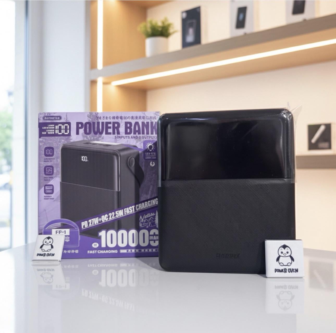 Повербанк Remax FP-1 100000 mAh 27W PD/QC