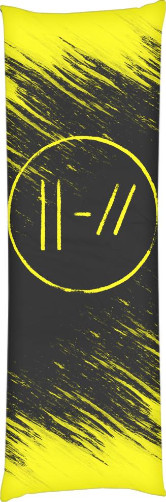 Подушка дакимакура Twenty One Pilots 19 50x150 см (13533699)