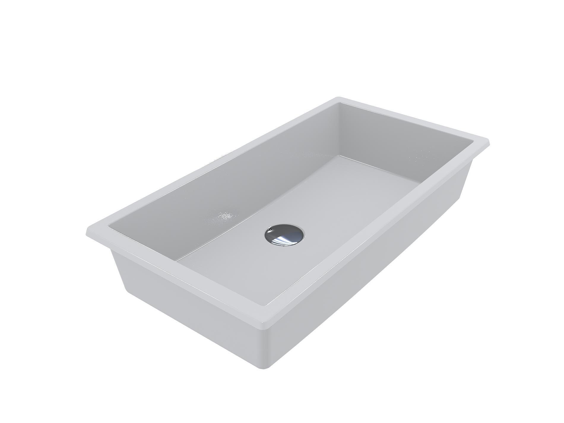 Умивальник для ванної кімнати Fancy Marble Leon 605 (12265101)