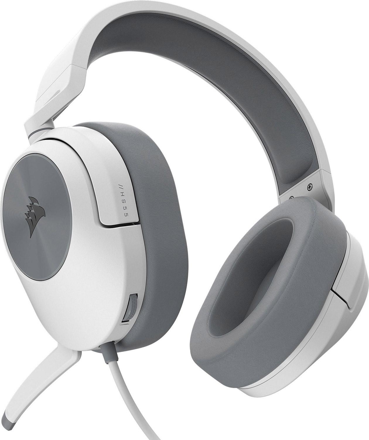 Наушники игровые Corsair HS55 Surround White (CA-9011266) - фото 4