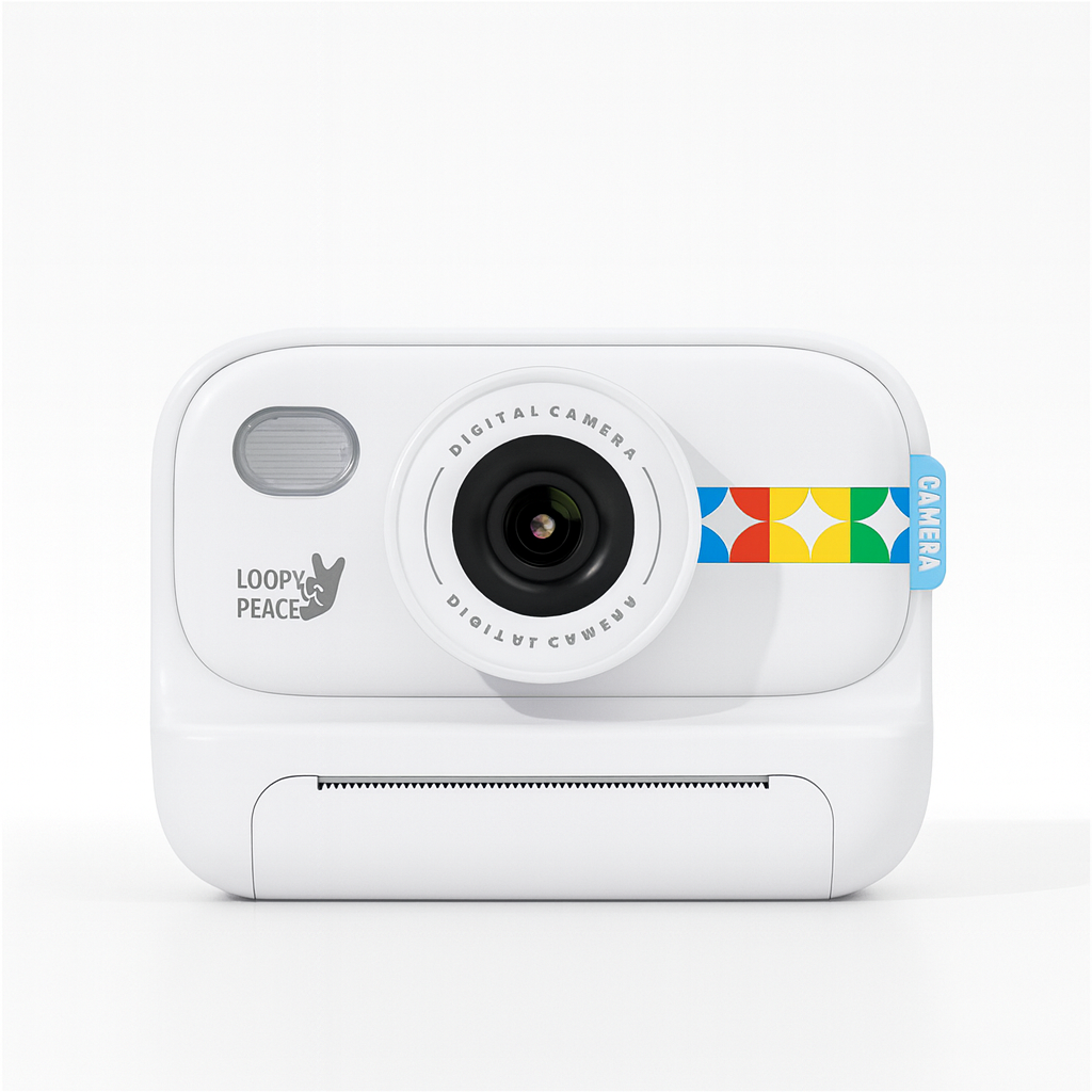 Фотоапарат дитячий S9 з миттєвим друком White (31153009)