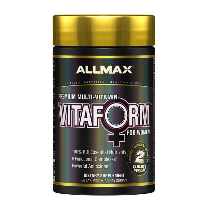 Витамины и минералы для женщин AllMax Nutrition VitaForm for Women 60 капс. (20145-01)