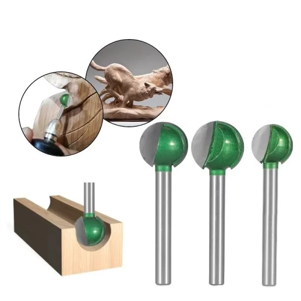 Фреза по дереву набор фрез диаметром 6-14 мм 5 шт. (AN00450-1) - фото 5 Фреза по дереву набор фрез диаметром 6-14 мм 5 шт. (AN00450-1) - фото 5