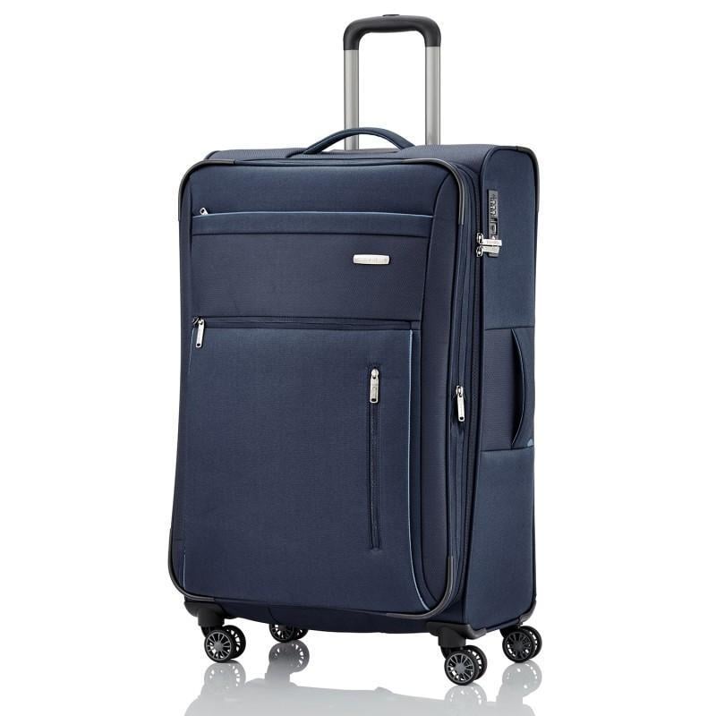 Чемодан Travelite Capri L 98/111 л Navy (TL089849-20) - фото 1