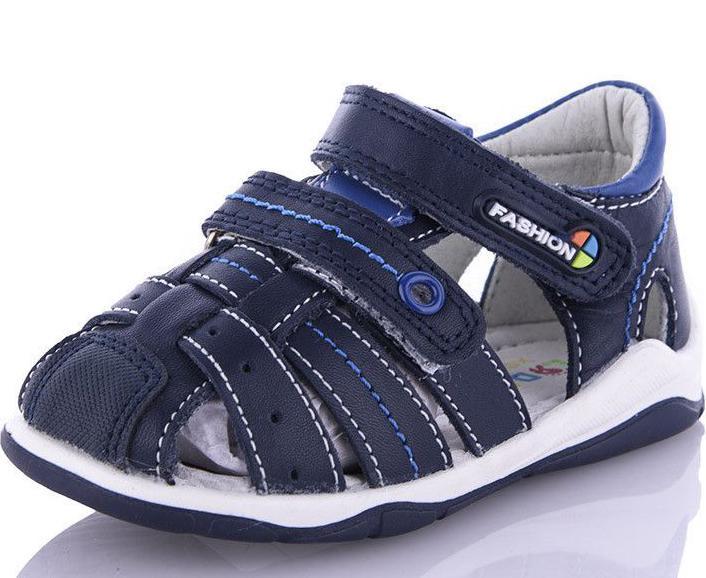 Кожаные сандалии Jong Golf M49-1 р. 21 Синий