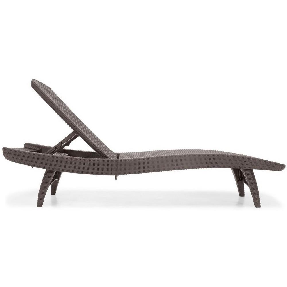 Шезлонг Keter Pacific Капучино (230673) - фото 3 Шезлонг Keter Pacific Капучино (230673) - фото 3