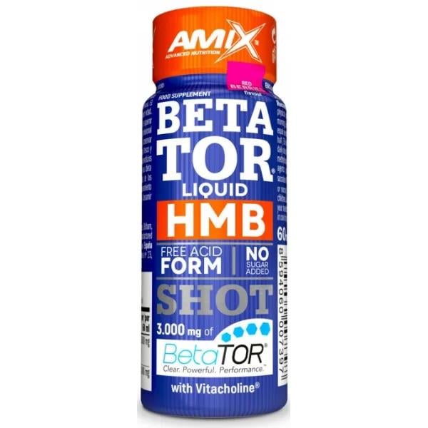 Аминокомплекс для спорта Amix Nutrition BetaTor Liquid HMB Shot 60 ml Red berry 1 servings (000026204)