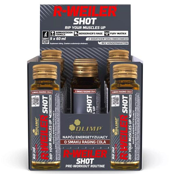 Комплекс до тренировки Olimp Nutrition R-Weiler Shot блок стекло 9х60 мл Cola (000021476) Комплекс до тренировки Olimp Nutrition R-Weiler Shot блок стекло 9х60 мл Cola (000021476)