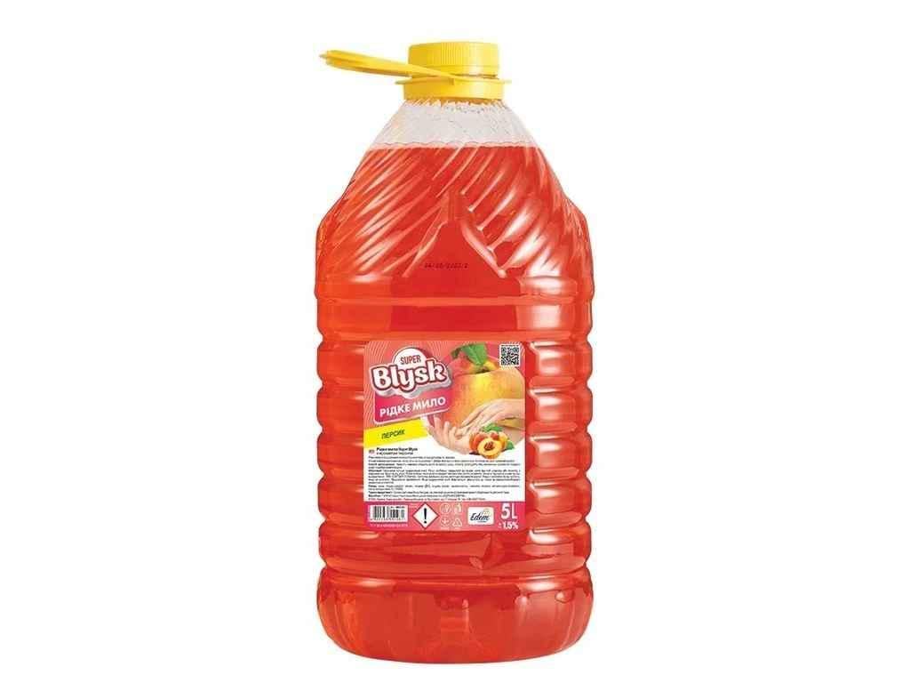 Мило рідке SUPER BLYSK 5 л Персик (1071637)