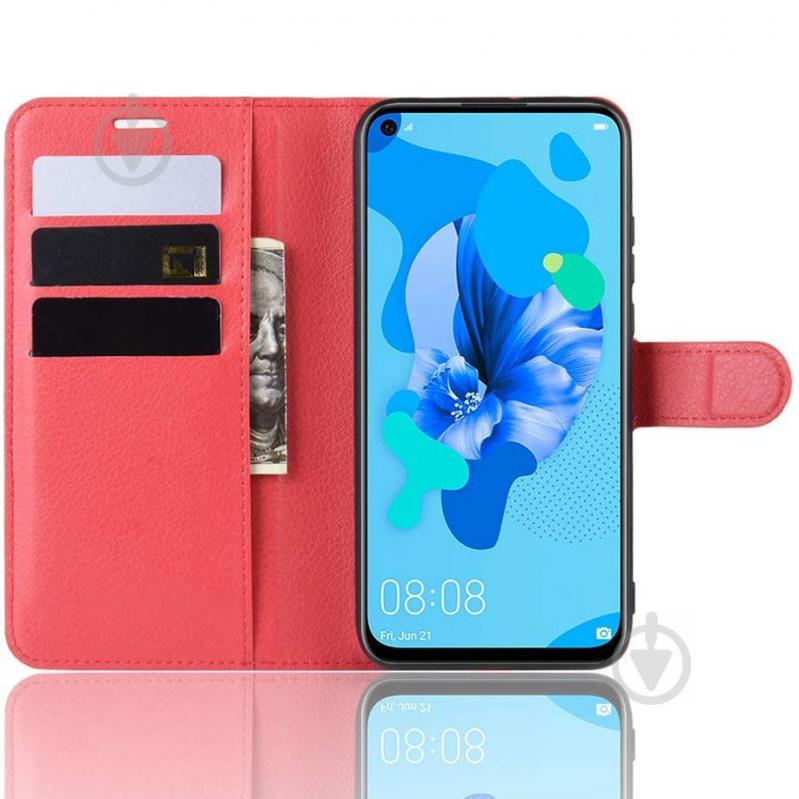 Чохол-книжка Litchie Wallet для Huawei P20 Lite 2019 / Nova 5i Red (hub_XSvy88193) - фото 5