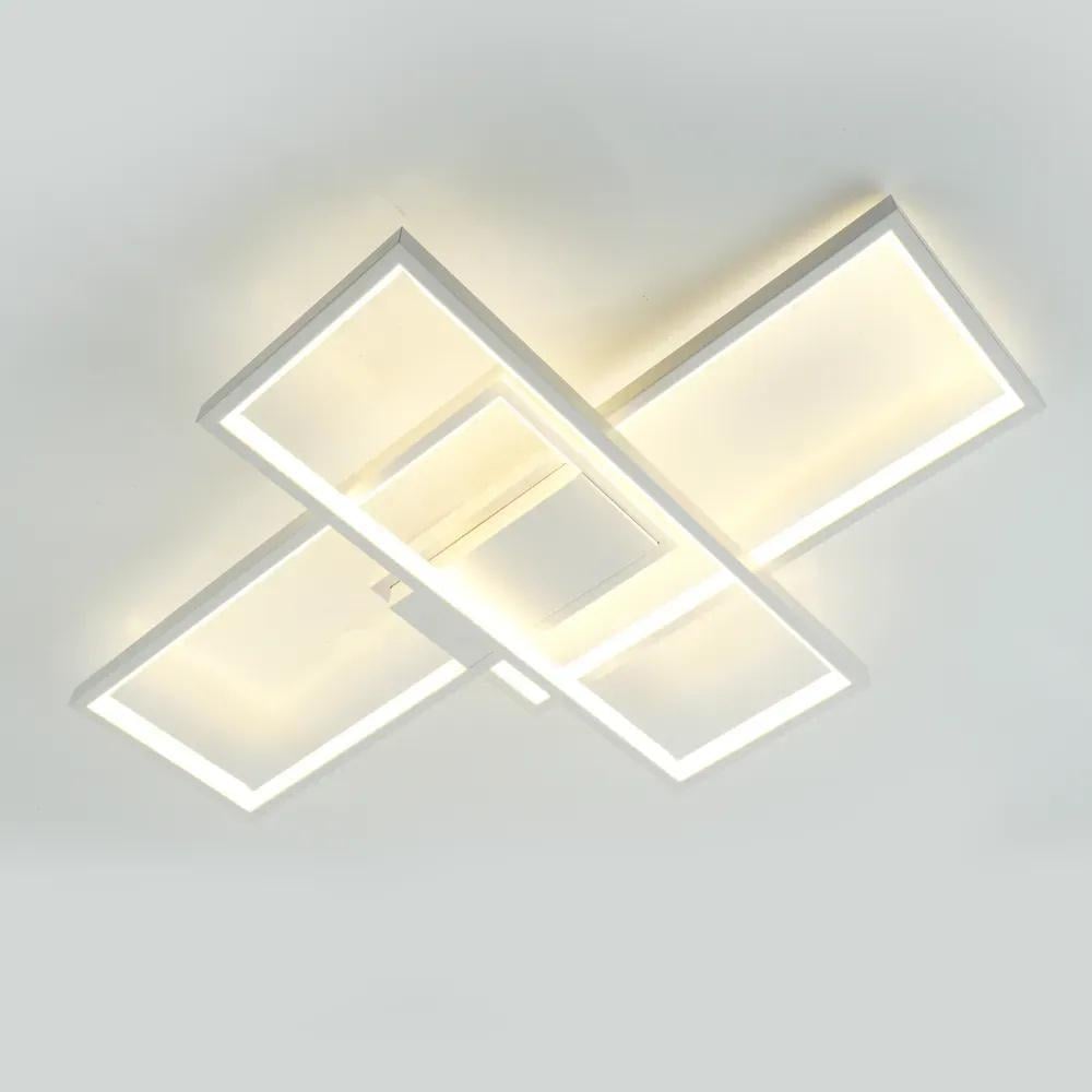 Люстра светодиодная ESLLSE SVEN 85W 3S SMART 690x470x80/220V/IP20 White (27712866)