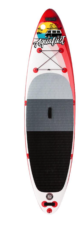 Sup-доска Board Paddle Aqualust универсальная надувная 2 слоя 320 см 10,6 Red (03)