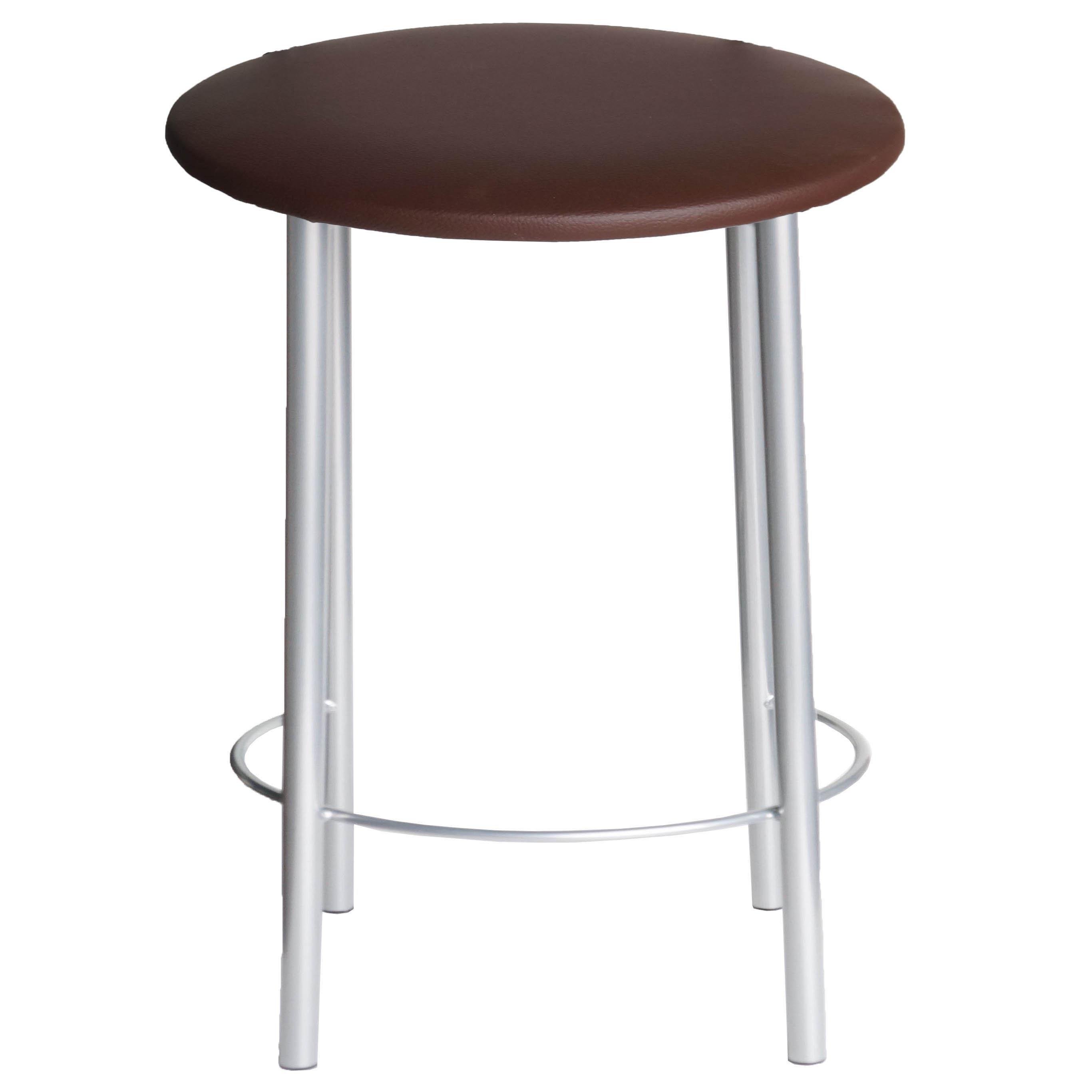 Полубарный табурет Марко кожзаменитель Коричневый (U25941-10)