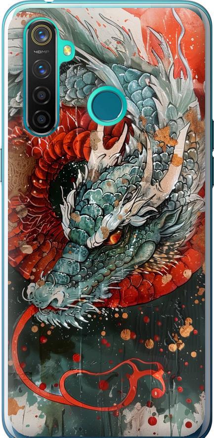 Чехол на Realme 5 Pro Стихия огня (6101u-1861-42517)