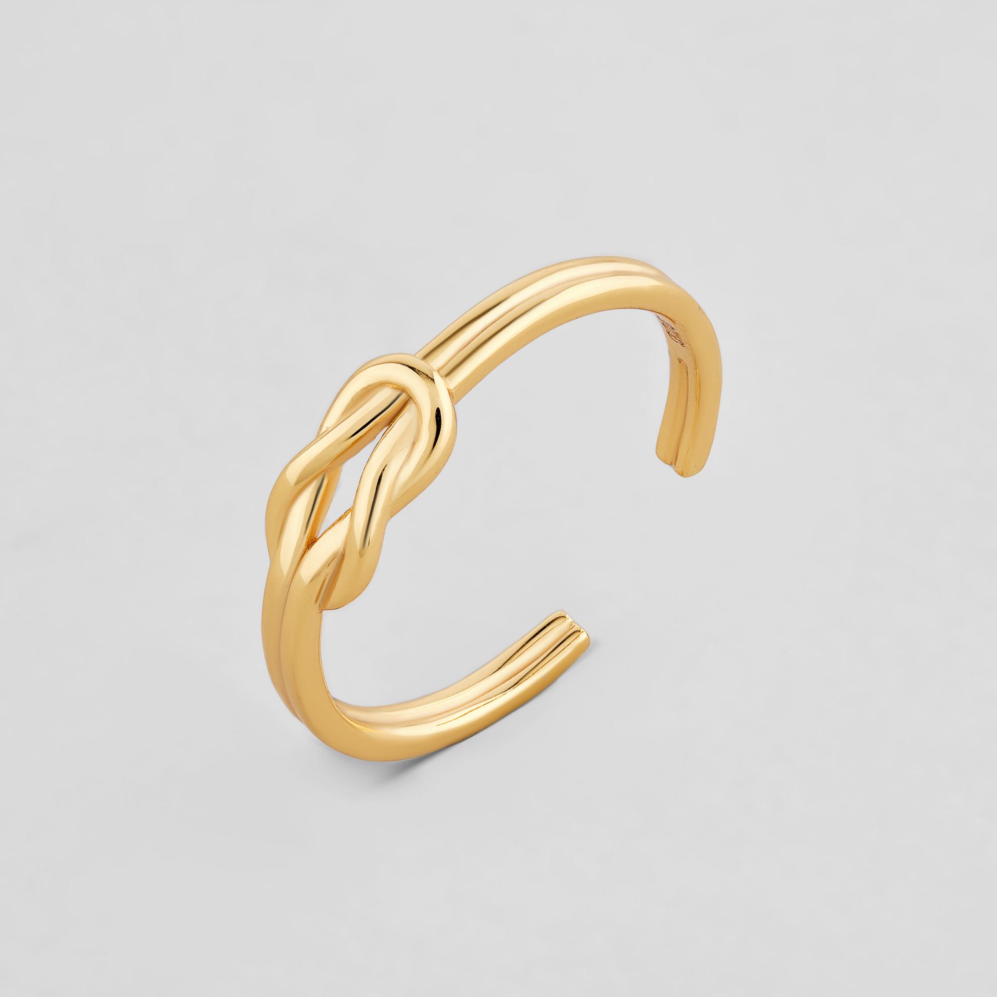 Серебряное кольцо Minimal Вечная связь (DR2624)