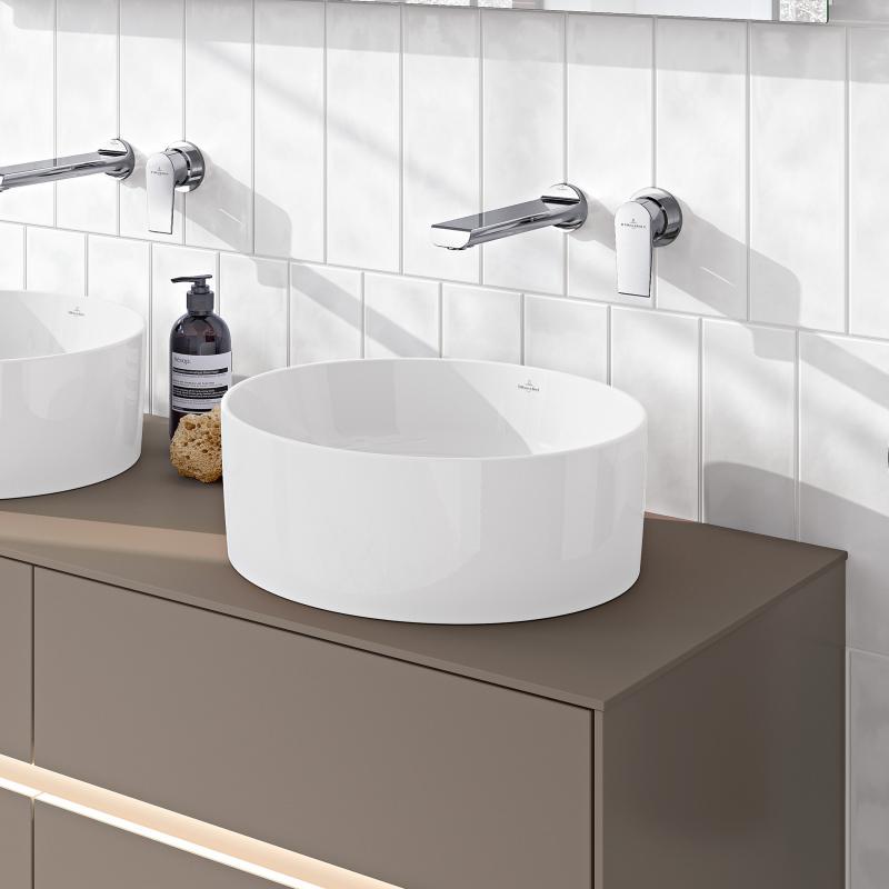 Умивальник на стільницю Villeroy&Boch Collaro 40 см Білий (4A184001) - фото 2