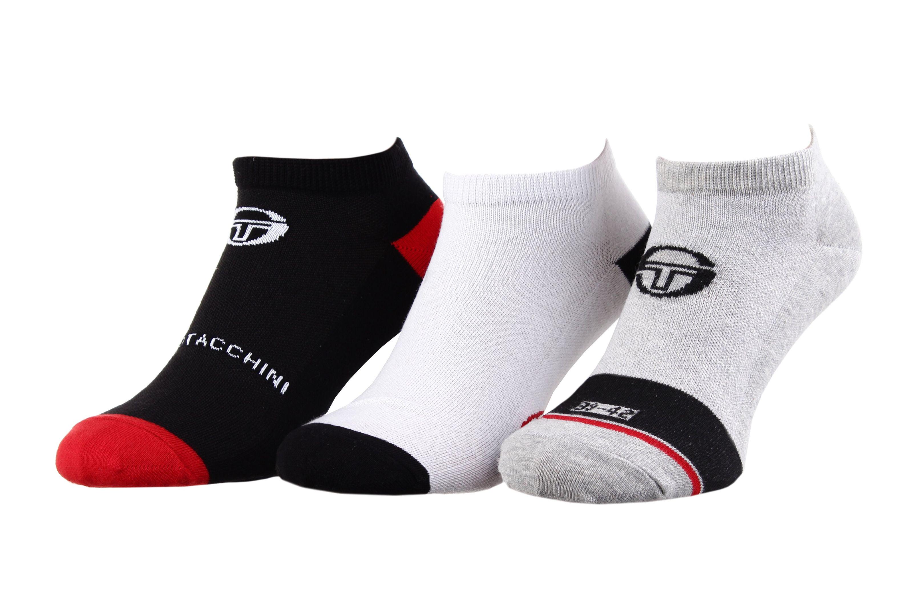 Носки Sergio Tacchini 3 пары р. 43-46 Black/Gray/White (93242641-2)