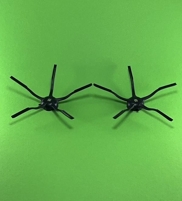 Бічні щітки для робота-пилососа Xiaomi RoboRock E4/S6 MaxV/S4/S5 Max/S6/S6 PURE Black - фото 2