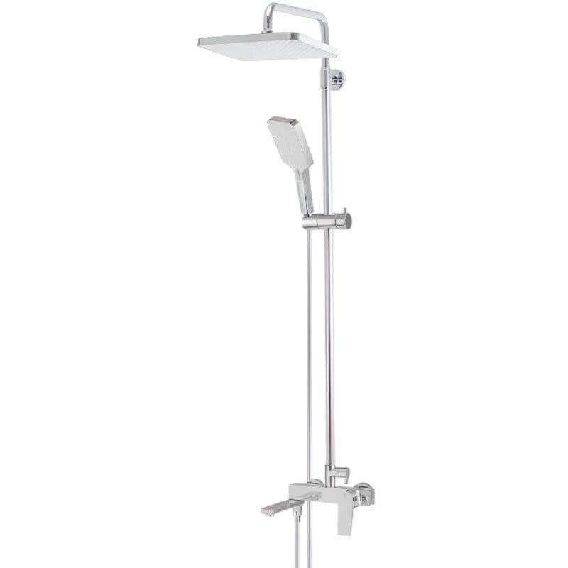 Душова система MIXXUS Premium Degas 009-J з тропічним душем латунь Хром (MI8250)