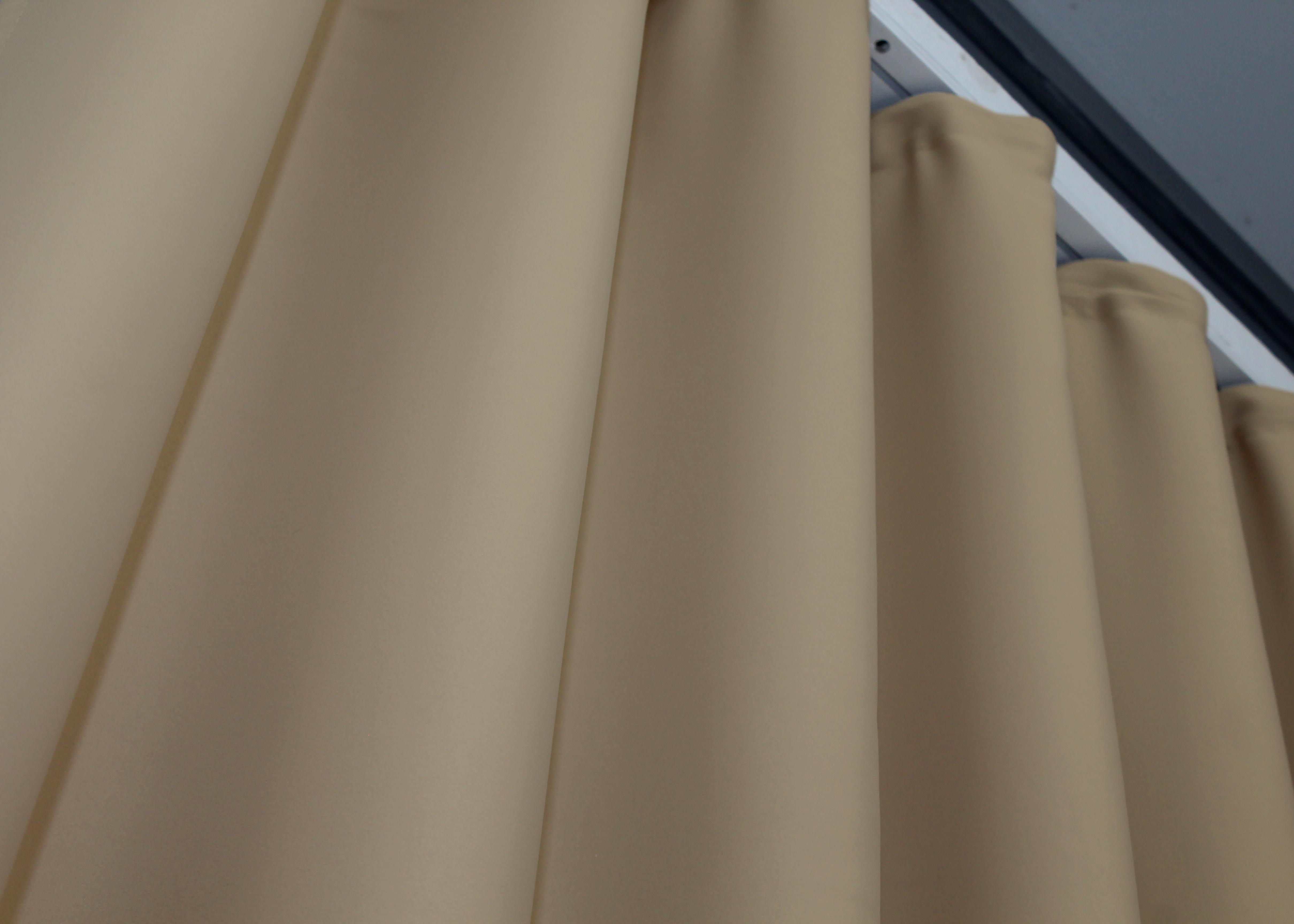 Комплект штор VR-Textil Midnight № 1230ш 100х290 см 2 шт. Темно-бежевый (31-470) - фото 6 Комплект штор VR-Textil Midnight № 1230ш 100х290 см 2 шт. Темно-бежевый (31-470) - фото 6