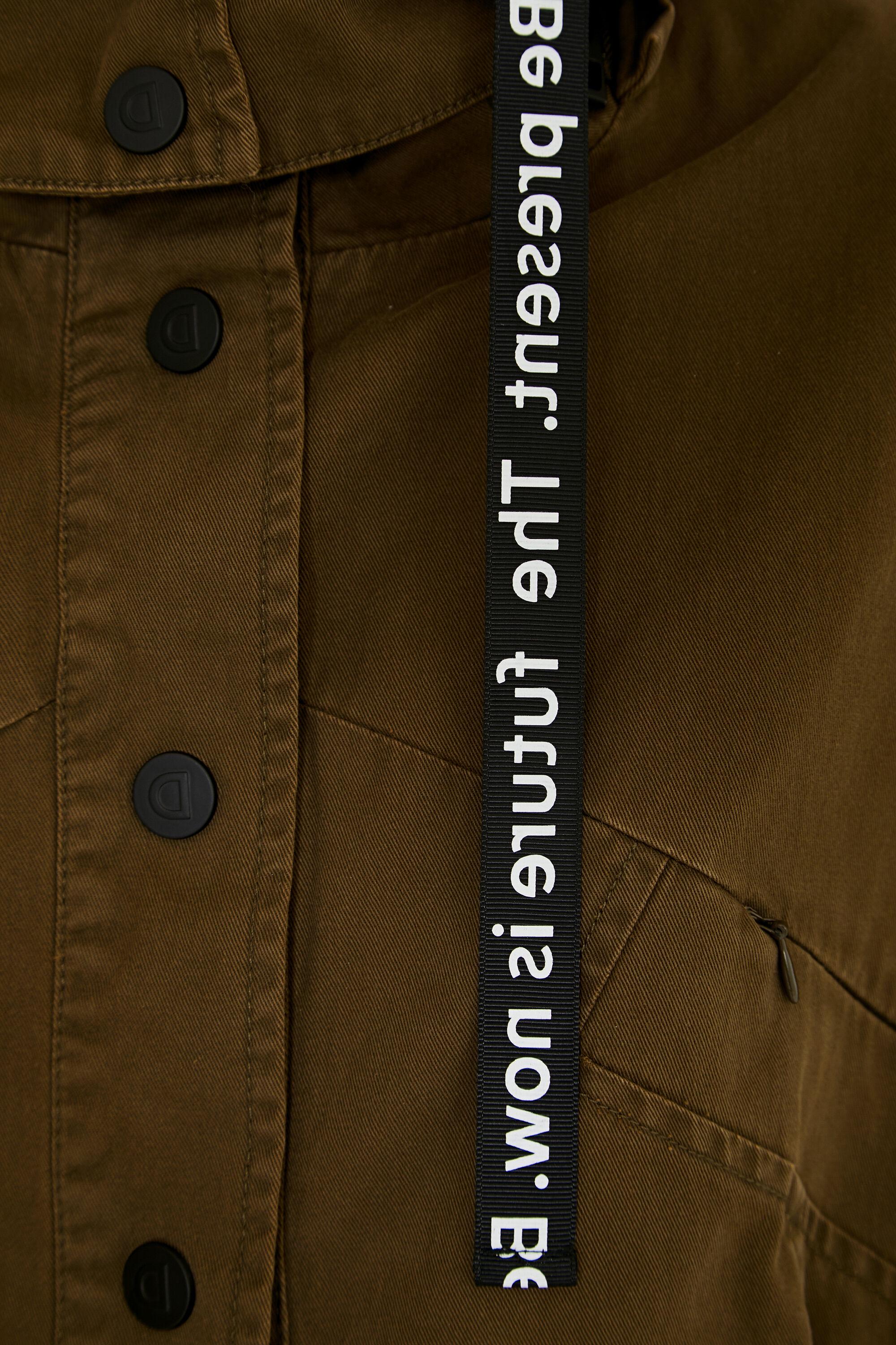 Куртка женская Desigual 21swew16 M Хаки - фото 7 Куртка женская Desigual 21swew16 M Хаки - фото 7