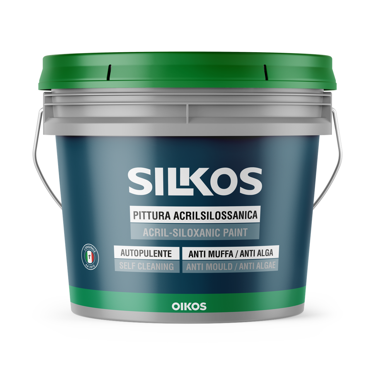 Фарба для фасадів силоксанова Oikos SILKOS TORINO 4 л (2493479360)