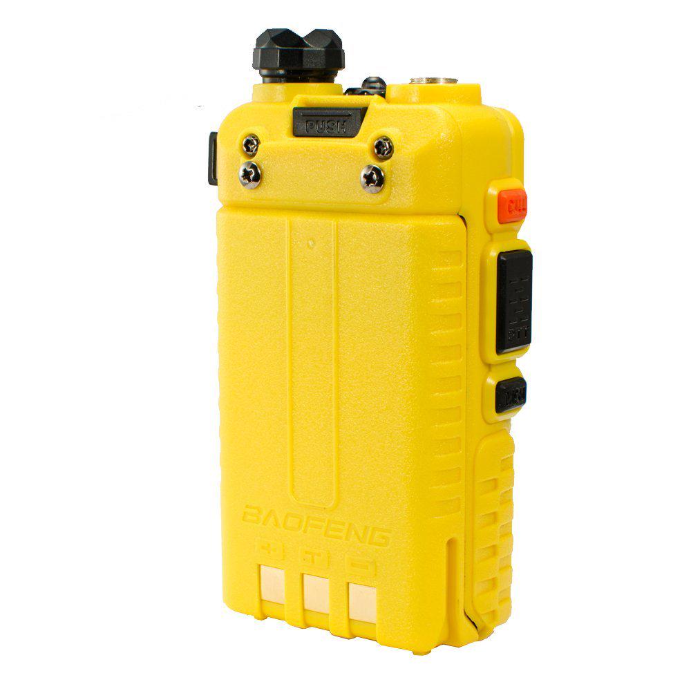 Рація Baofeng UV-5R та гарнітура з кнопкою РТТ Yellow (9131) - фото 5