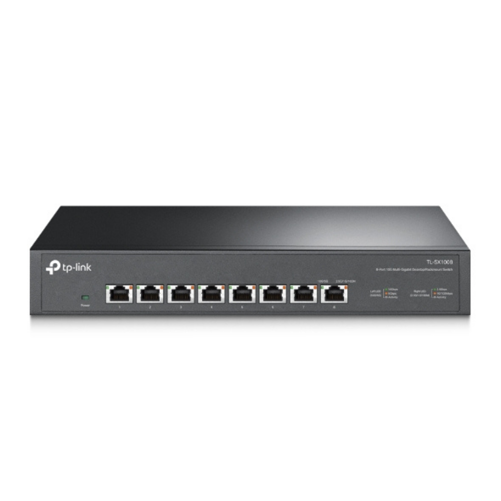 Комутатор TP-Link TL-SX1008 8х2,5 Gigabit Ethernet 10 Гбіт/с (576975)