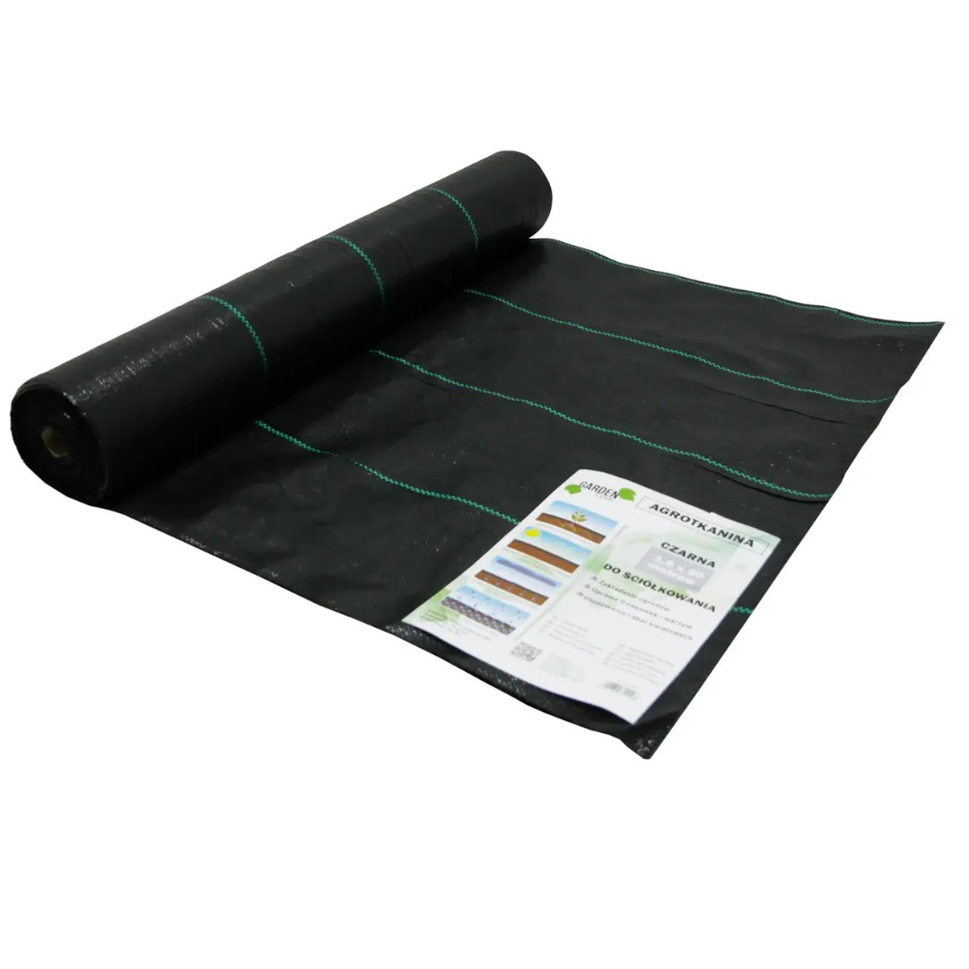 Агротканина GardenLine AGO4448 70 Г/М2 1,6 х50 м Чорний (PVO777) Агротканина GardenLine AGO4448 70 Г/М2 1,6 х50 м Чорний (PVO777)