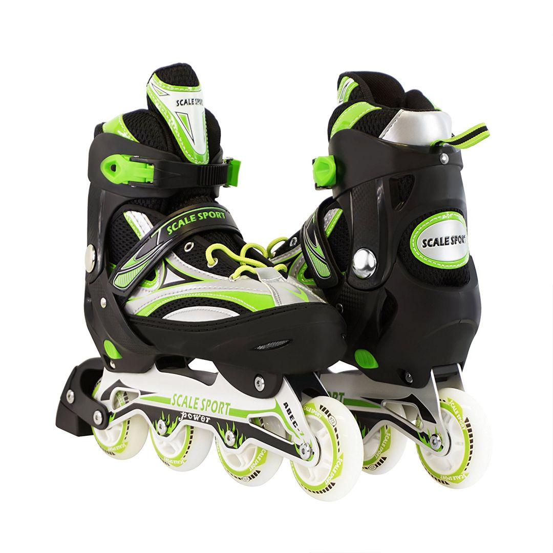 Ролики раздвижные Scale Sports р. 41-44 Green