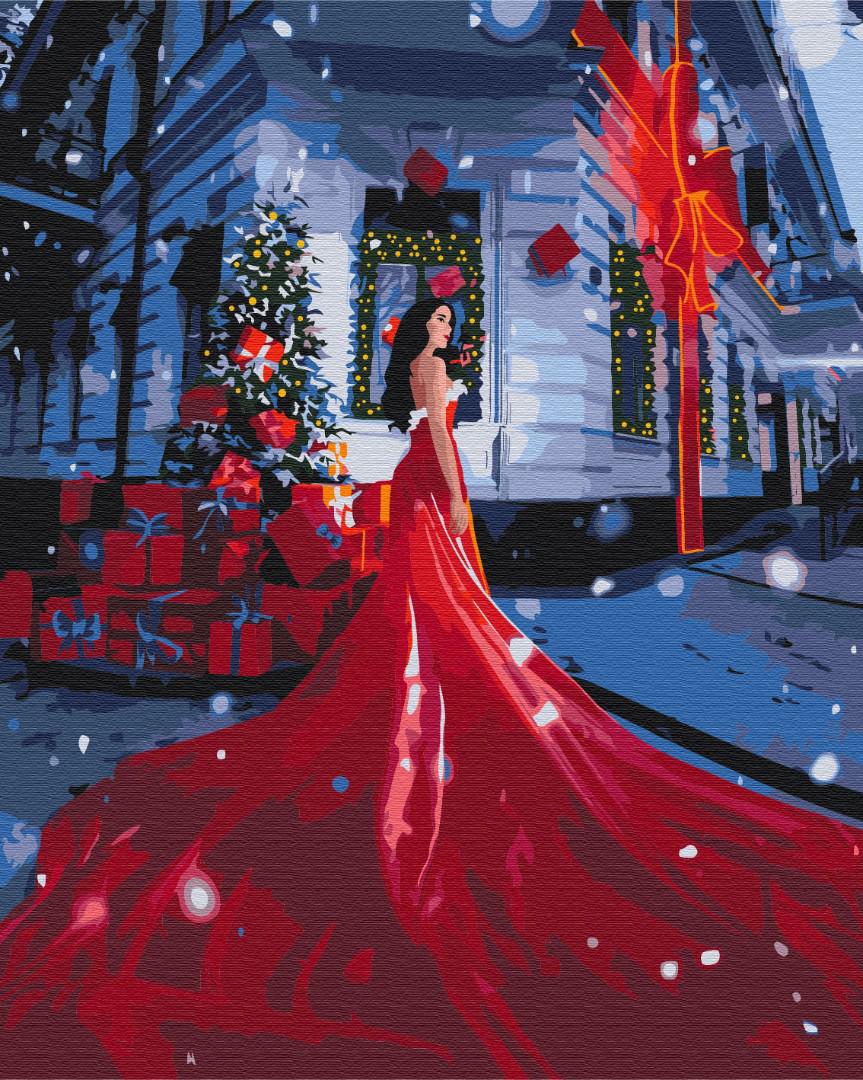 Картина по номерам Brushme За мгновение к празднику 40x50 см (BS52708)