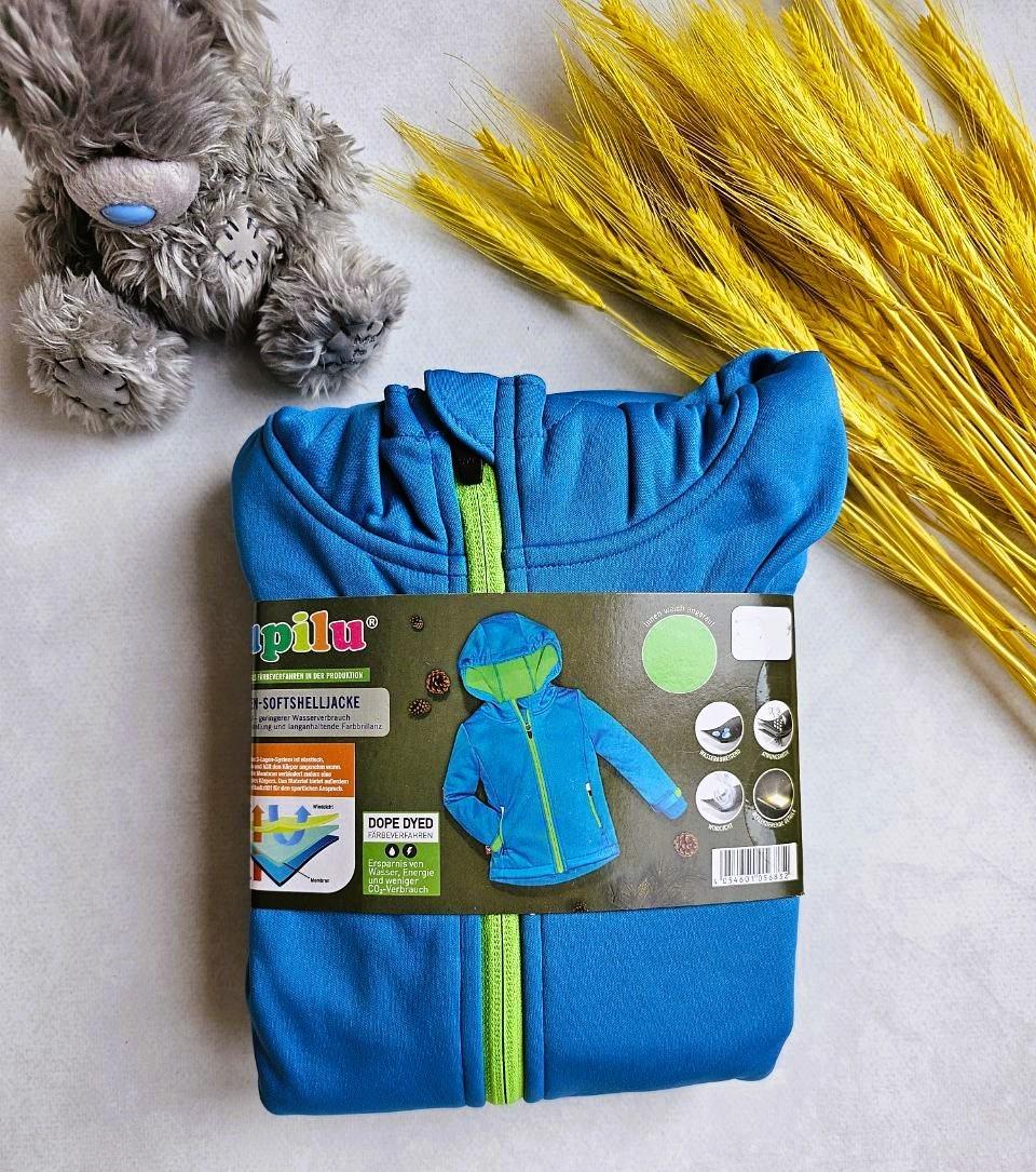 Куртка-софтшел на флисе Lupilu для мальчика 110-116 см (056825)