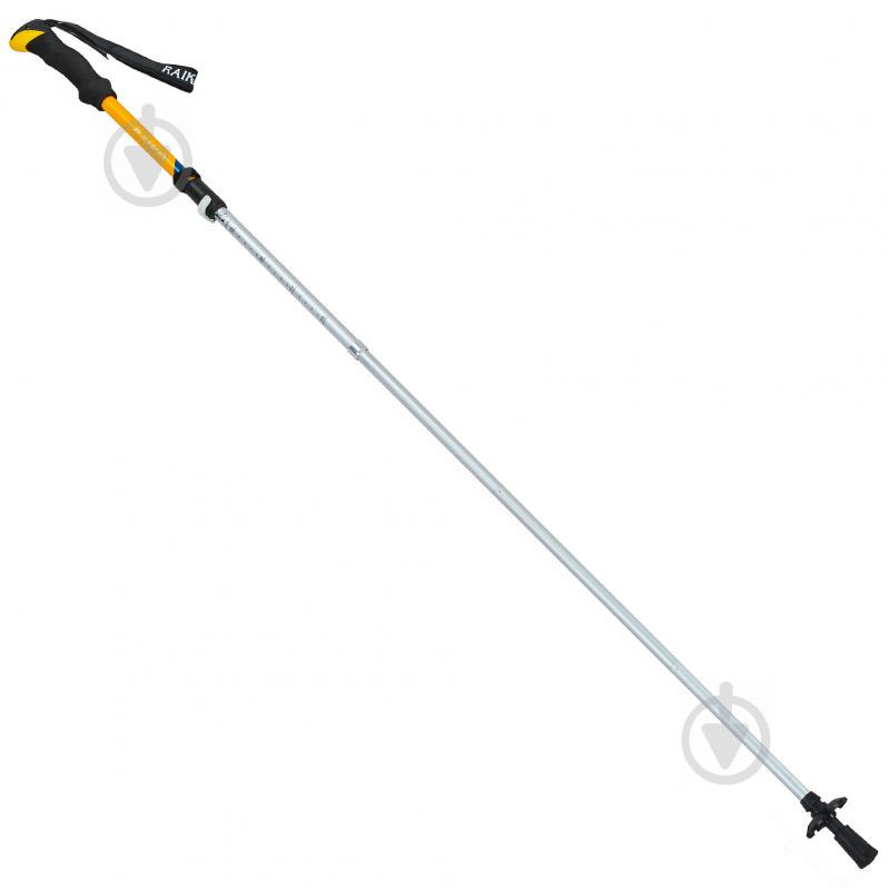 Палка треккинговая planeta-sport для скандинавской ходьбы TY-0467 RAICO l-55-123см Желтый