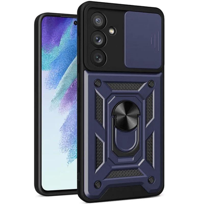Противоударный Ударопрочный чехол Camshield Serge Ring для Samsung Galaxy A35 Синий - фото 1 Противоударный Ударопрочный чехол Camshield Serge Ring для Samsung Galaxy A35 Синий - фото 1