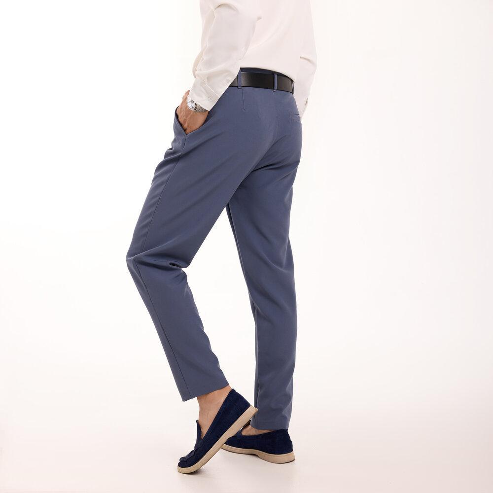 Штани чоловічі класичні Pobedov Legend прямі XXL Антрацит (25071/4) - фото 5