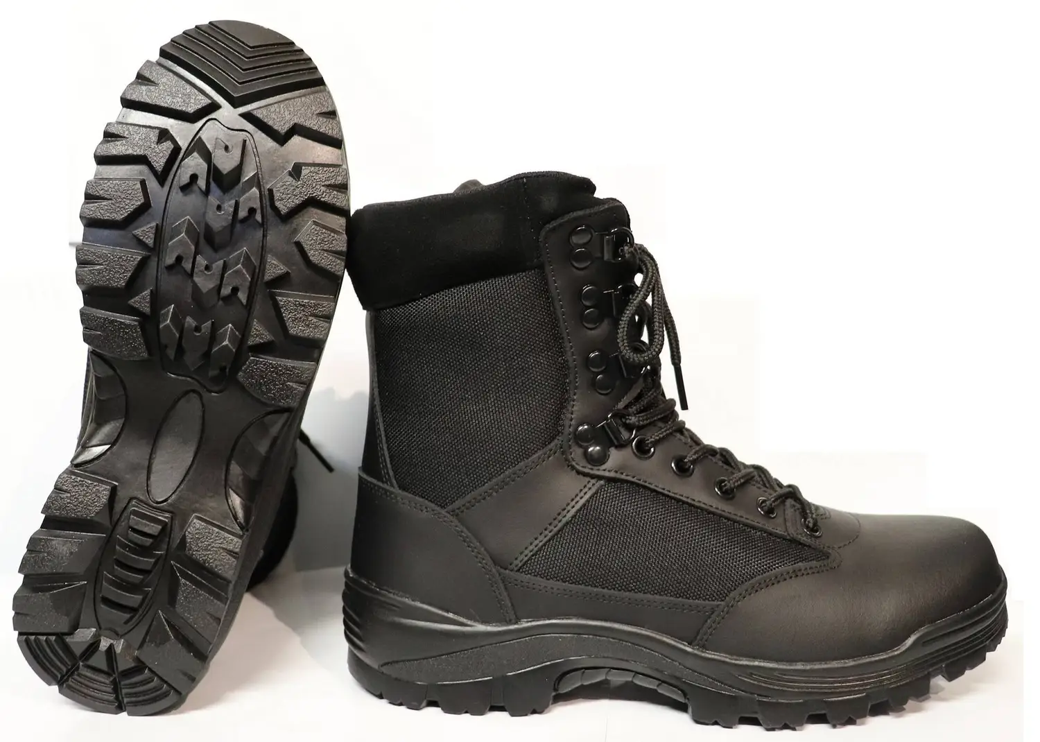 Берцы Mil-Tec Side Zip р. 38 Черный (12822102-38) - фото 10