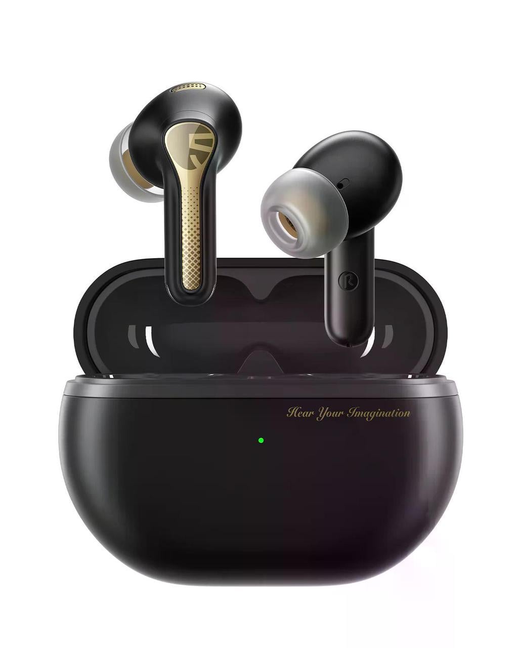 Наушники беспроводные Soundpeats Capsule3 Pro+ Plus TWS LDAC xMEMS speaker AI ANC Черный (2674939093)