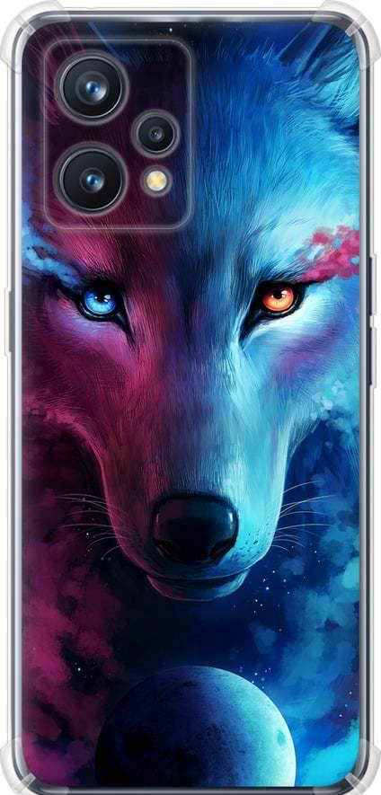 Чехол на Realme 9 Арт-волк (3999sp-2866-42517)