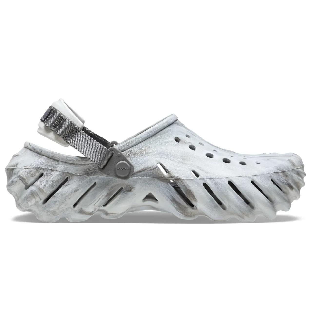 Сабо Crocs Echo Marbled Clog M6W8 р. 38 39-24 см Moonlight/Multi (207937-W) - фото 1