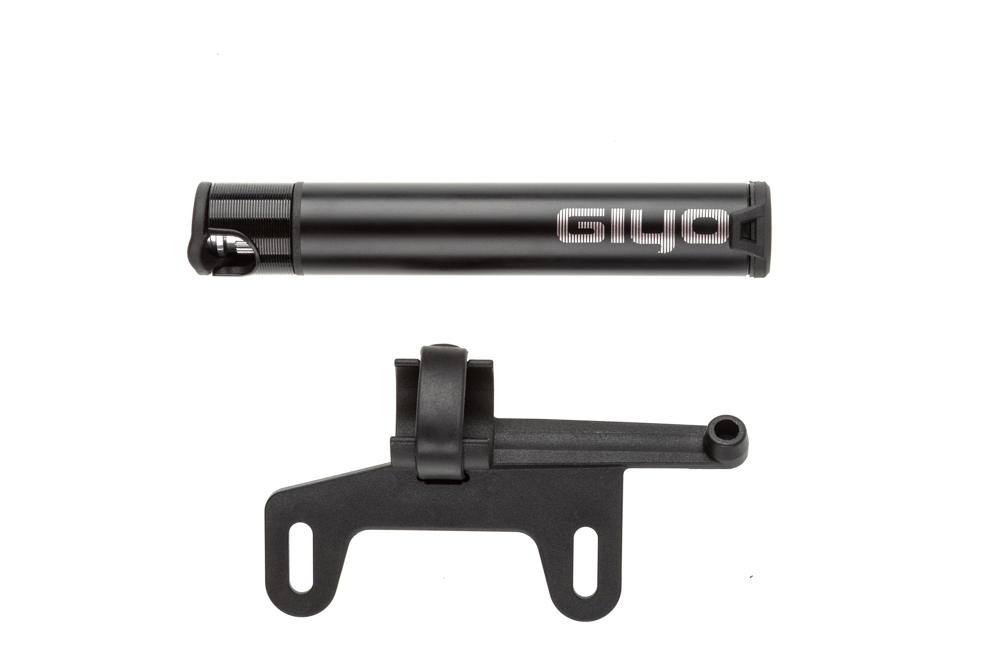 Насос компактний Giyo GP-84S алюміній мікро висувний шланг різьбова голівка 13 см 120psi/8,3bar