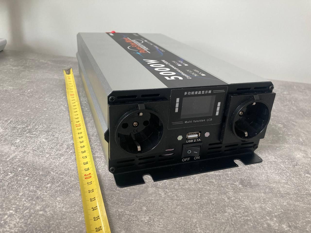 Инвертор с чистым синусом 12В 5000Вт (2302655941) - фото 2 Инвертор с чистым синусом 12В 5000Вт (2302655941) - фото 2