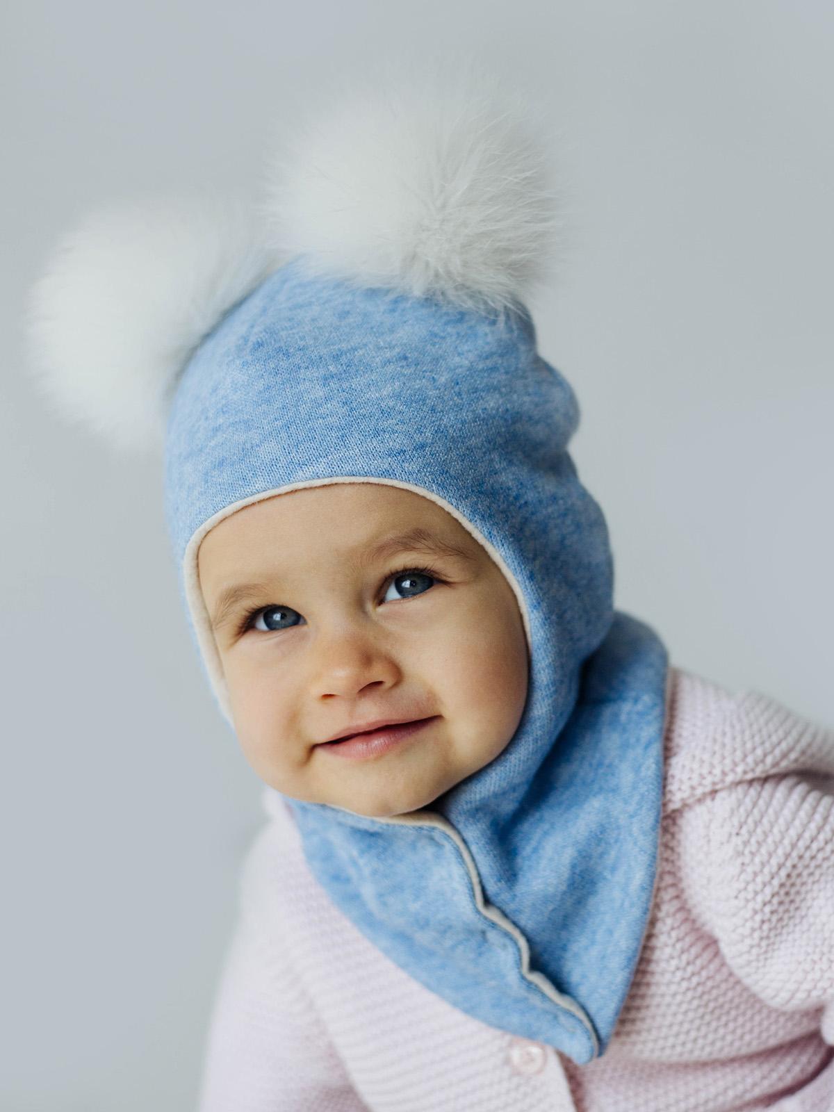 Шлем-балаклава Дембохаус р.42 чача Голубой