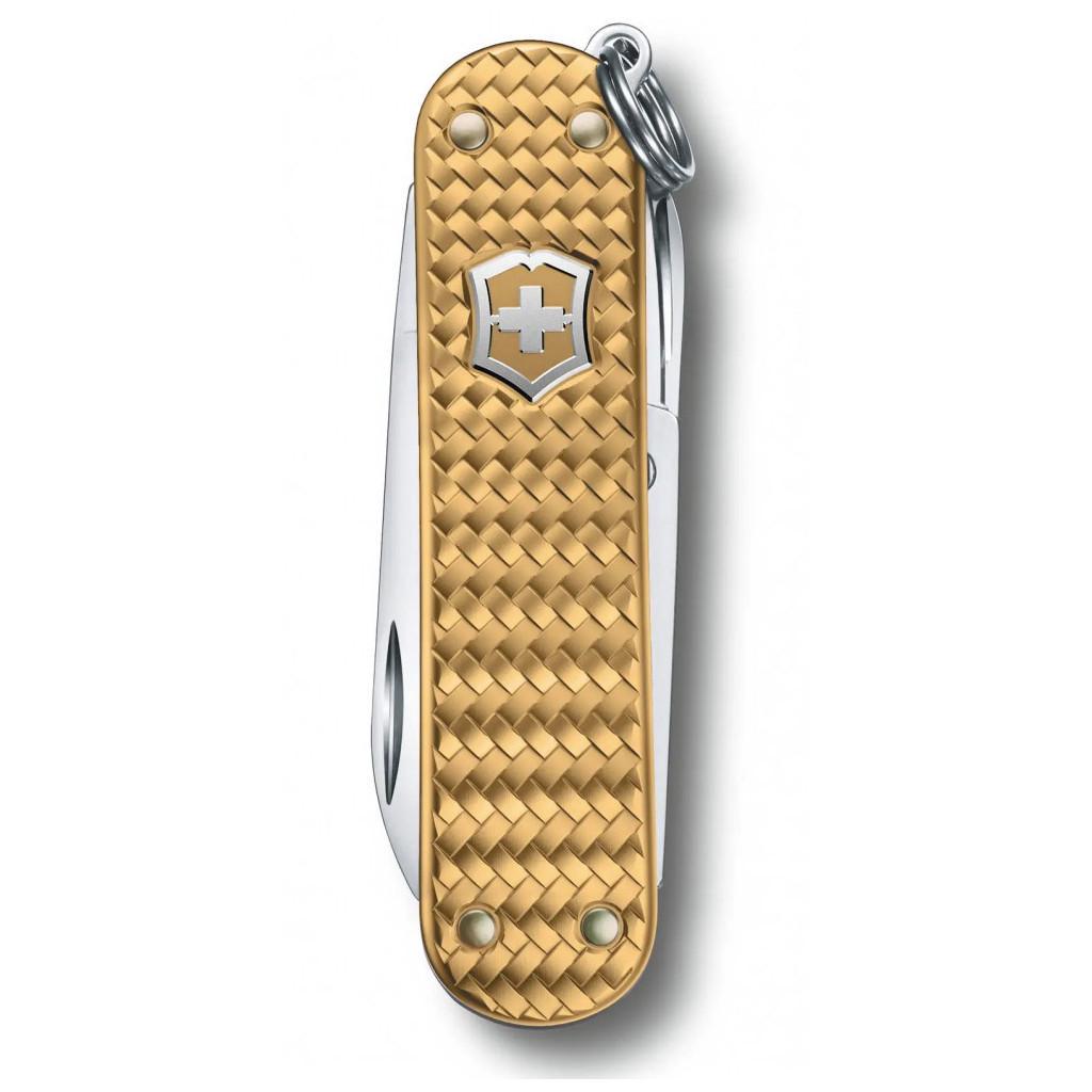 Нож складной Victorinox Classic SD Precious Alox Brass Gold (m296249) - фото 4 Нож складной Victorinox Classic SD Precious Alox Brass Gold (m296249) - фото 4