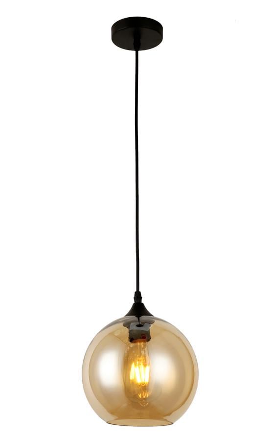 Подвесной светильник 91606-1 BK/BR Черный/Коричневый