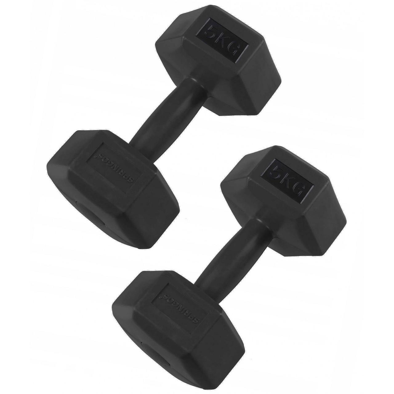 Гантели Springos Hex FA1036 2x5 кг