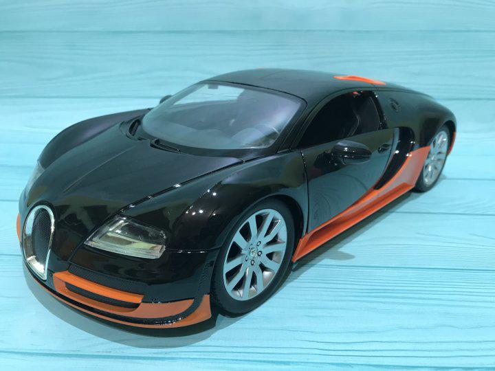 Машинка на пульте радиоуправления Limo Toy АвтоСвіт AS-2200 33 см Черный/Оранжевый (1240562263)
